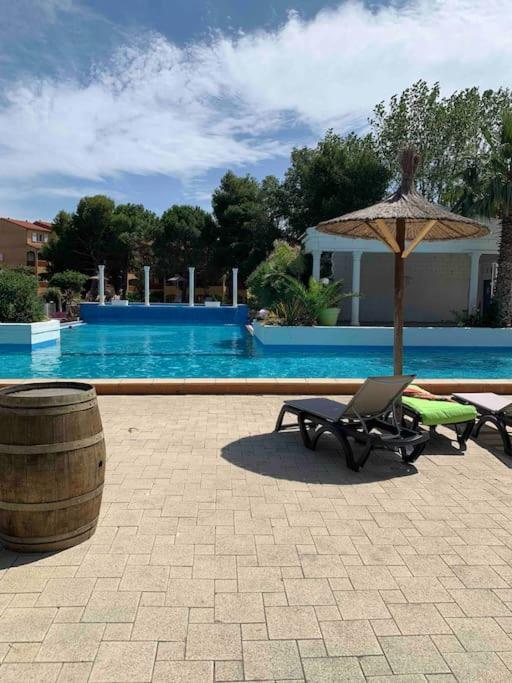 Appartement Cosy Confort Parking Clim Wifi Linge Acces Piscine Non Inclus 카네트 외부 사진